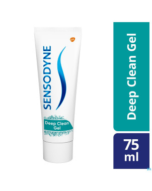 Sensodyne deep clean gel dentifrice    75ml