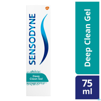 Sensodyne deep clean gel dentifrice    75ml