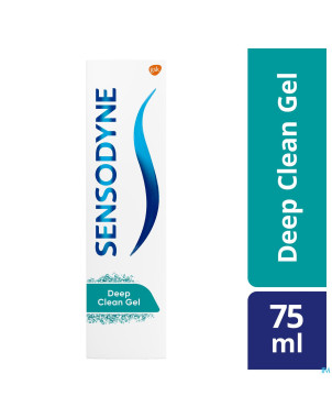 Sensodyne deep clean gel dentifrice    75ml