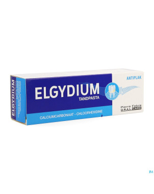 Elgydium anti plaque dentifrice  38ml