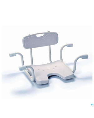 Siege baignoire dossier bob