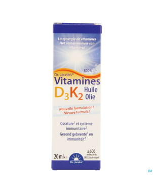 Vitamine d3 k2    fl 20ml