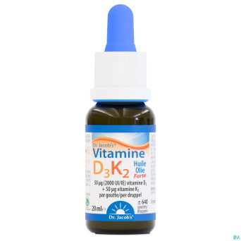 Vitamine d3 k2    fl 20ml