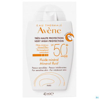 Avene minerale fluide teinte  40ml