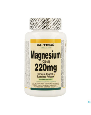 Altisa magnesium ctrat 220mg tr    comp 100