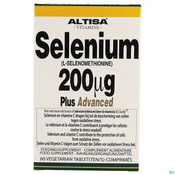 Altisa selenium 200mcg plus advanced    comp  60