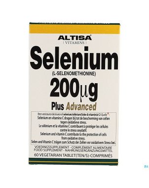 Altisa selenium 200mcg plus advanced    comp  60