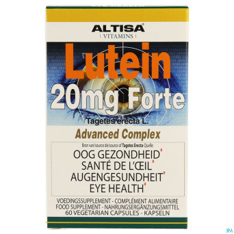 Altisa lutein 20mg forte    v-caps  60