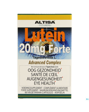 Altisa lutein 20mg forte    v-caps  60