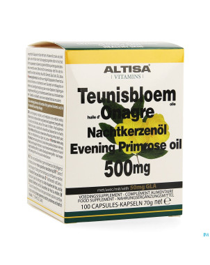 Altisa huile onagre 500mg    caps 100