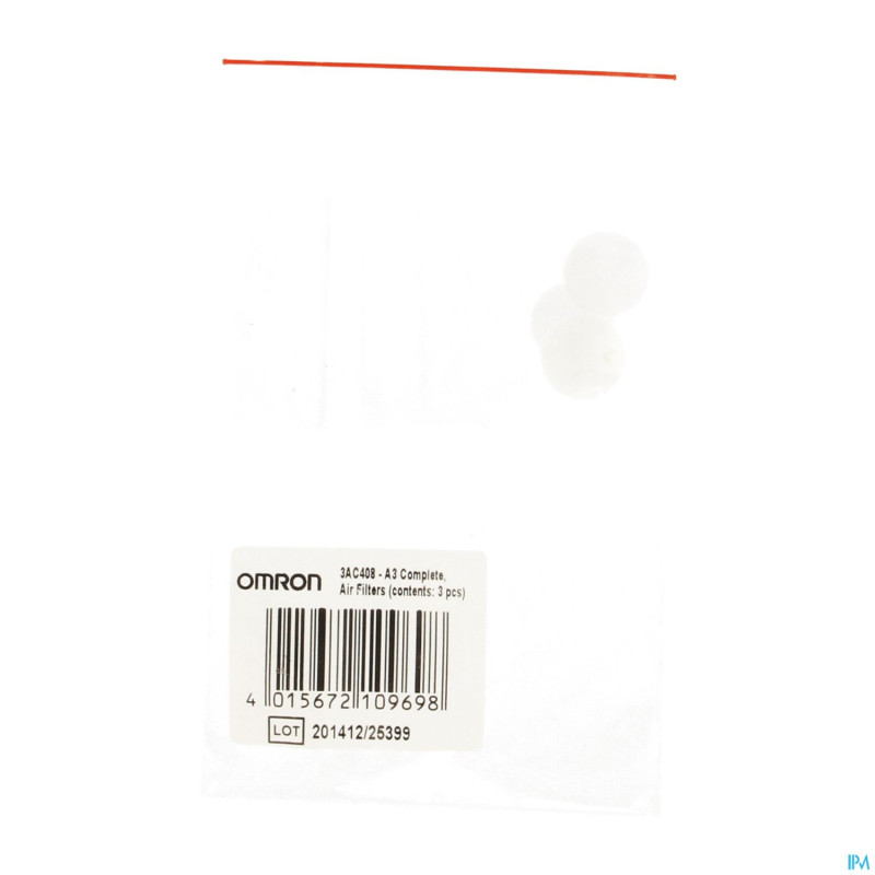 Omron filtre air pour aerosol  3