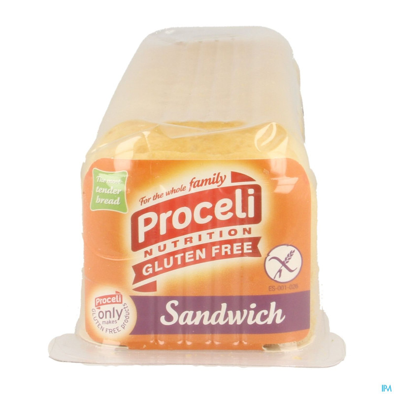 Proceli pain de mie rte    390g 4543