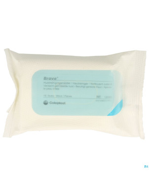 Brava nettoyant peau lingettes    15 12080