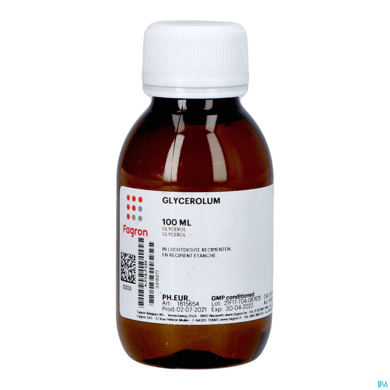 Glycerol    100ml fag