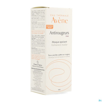 Avene antirougeurs calm masque apaisant    50ml