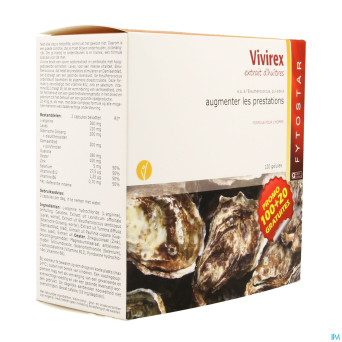 Fytostar vivirex extrait huitres maxi    caps 120