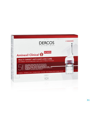 Vichy dercos aminexil clinical 5 women amp  21x6ml