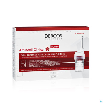 Vichy dercos aminexil clinical 5 women amp  21x6ml