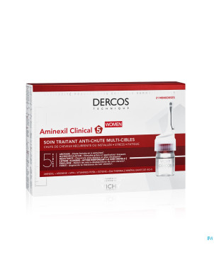 Vichy dercos aminexil clinical 5 women amp  21x6ml
