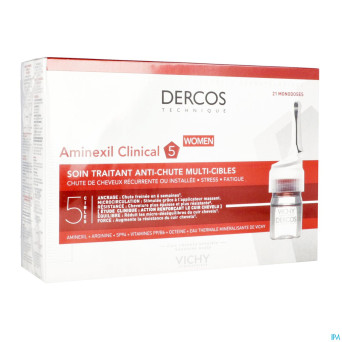 Vichy dercos aminexil clinical 5 women amp  21x6ml