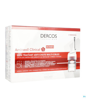 Vichy dercos aminexil clinical 5 women amp  21x6ml