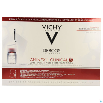 Vichy dercos aminexil clinical 5 women amp  21x6ml