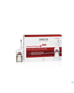 Vichy dercos aminexil clinical 5 women amp  21x6ml