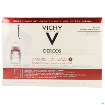 Vichy dercos aminexil clinical 5 women amp  42x6ml