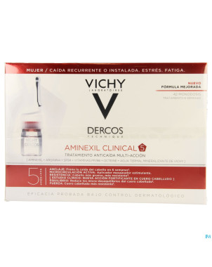 Vichy dercos aminexil clinical 5 women amp  42x6ml