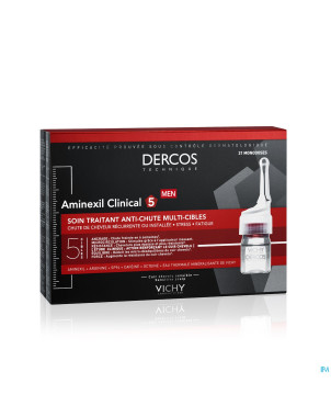 Vichy dercos aminexil clinical 5 men   amp  21x6ml