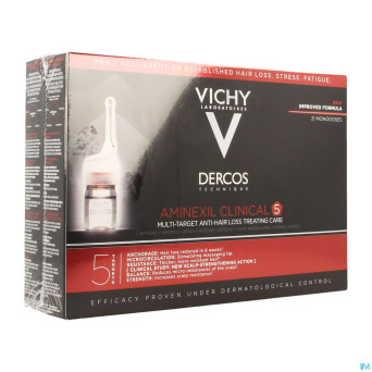 Vichy dercos aminexil clinical 5 men   amp  21x6ml