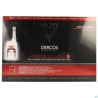 Vichy dercos aminexil clinical 5 men   amp  21x6ml