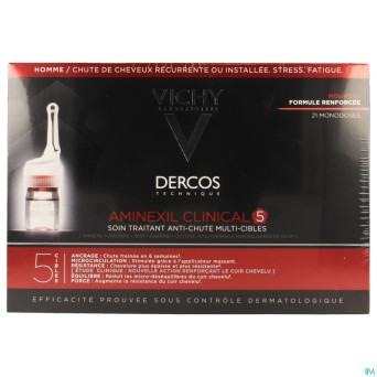 Vichy dercos aminexil clinical 5 men   amp  21x6ml