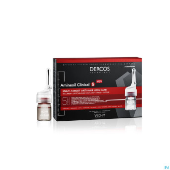 Vichy dercos aminexil clinical 5 men   amp  21x6ml