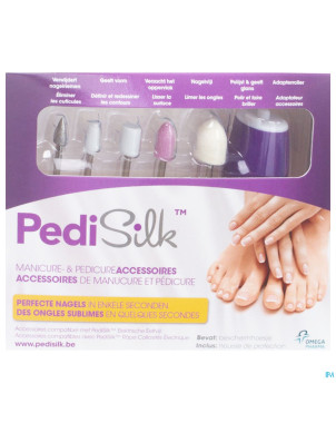 Pedisilk set manu-pedicure