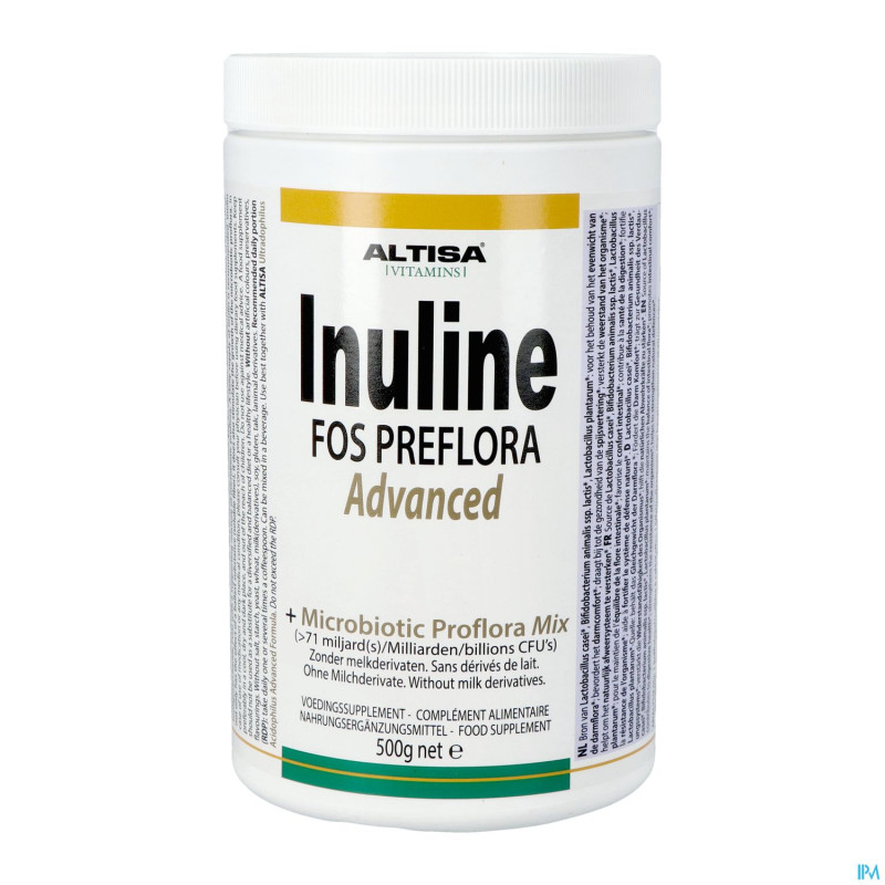 Altisa inuline adv.fos preflora+proflora mix  500g