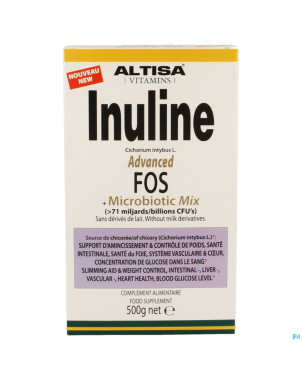 Altisa inuline adv.fos preflora+proflora mix  500g