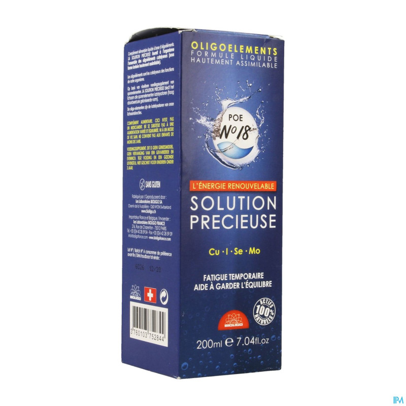 Poe n 18 solution precieuse    200ml