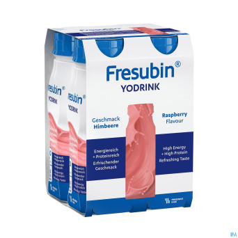 Fresubin yodrink framboise 4x200ml