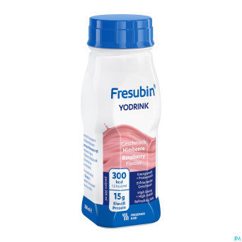 Fresubin yodrink framboise 4x200ml