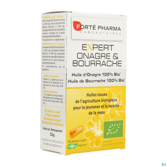 Expert onagre bourrache    caps  60