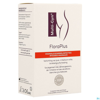 Multi-gyn flora plus gel 5 x 5ml