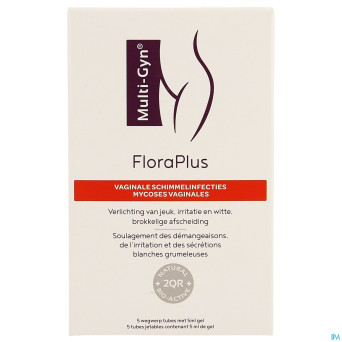 Multi-gyn flora plus gel 5 x 5ml