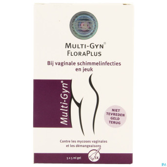 Multi-gyn flora plus gel 5 x 5ml