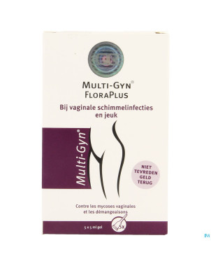 Multi-gyn flora plus gel 5 x 5ml