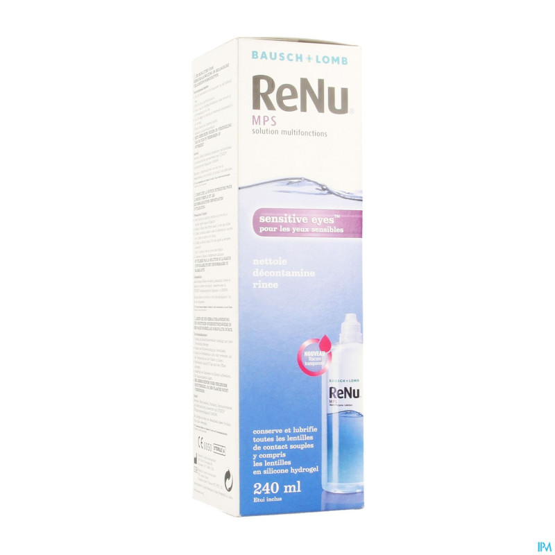 Bausch+lomb renu mps multipurpose solution 240ml