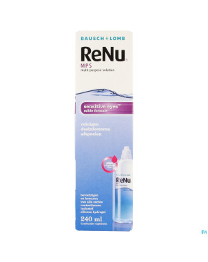 Bausch+lomb renu mps multipurpose solution 240ml