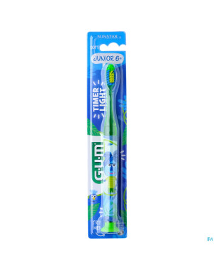 Gum brosse junior shummi light up 7-9a    903
