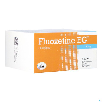 Fluoxetine eg 20mg pi pharma caps dur 98x20mg pip