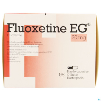 Fluoxetine eg 20mg pi pharma caps dur 98x20mg pip